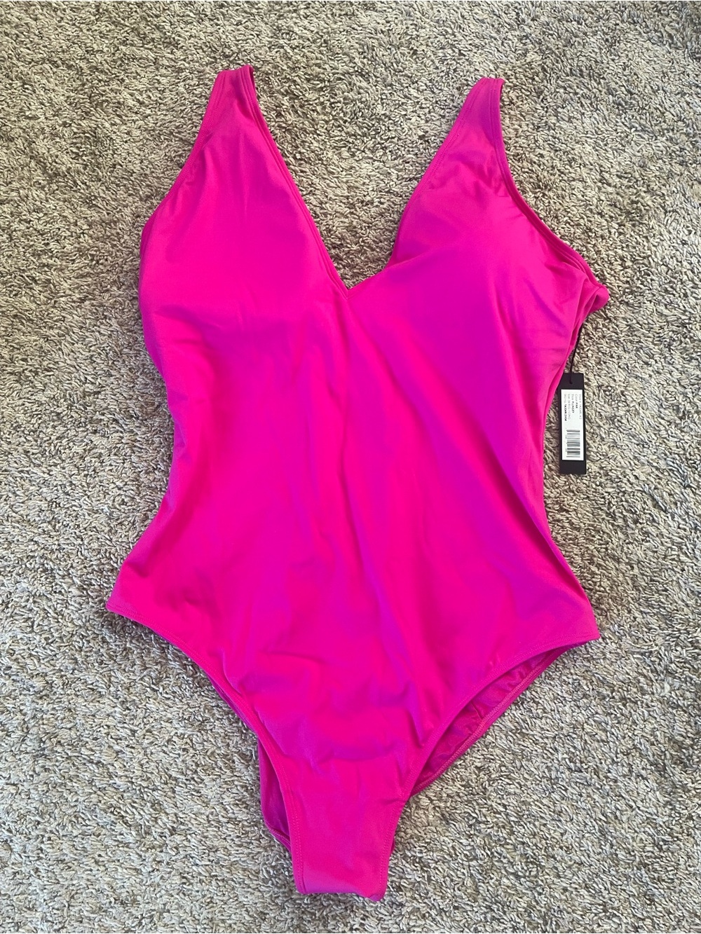 TA3 Plungey One Piece Swimsuit Pink 3X Regular/Long NWT Sculpting